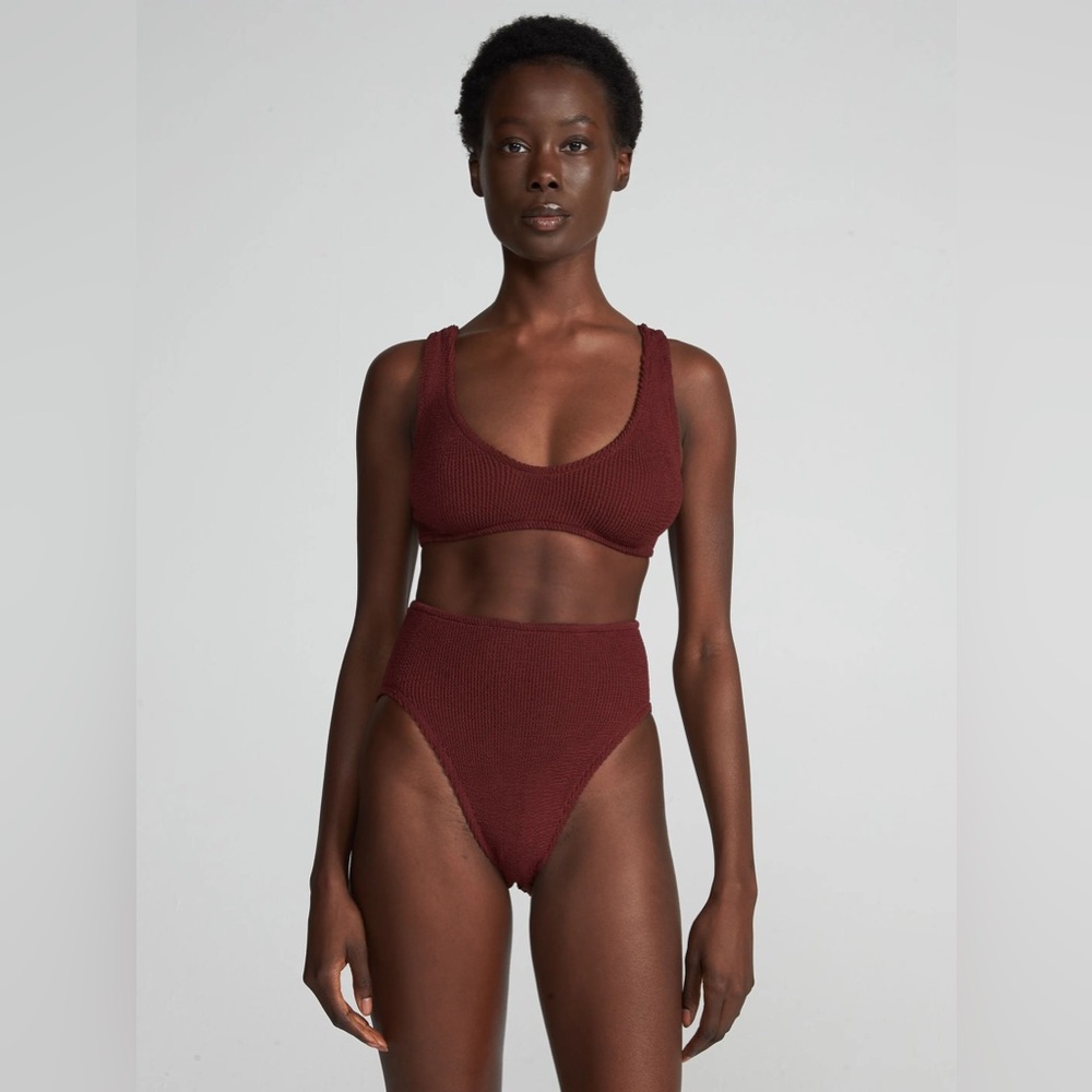 YouSwim eva high waist bikini garnet